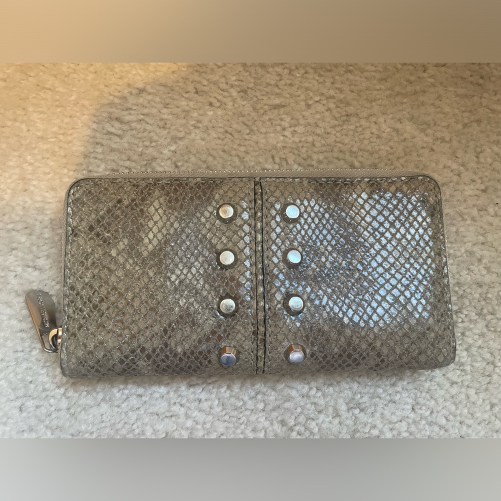 Michael Kors faux snake skin wallet